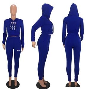 Two piece jogging suit